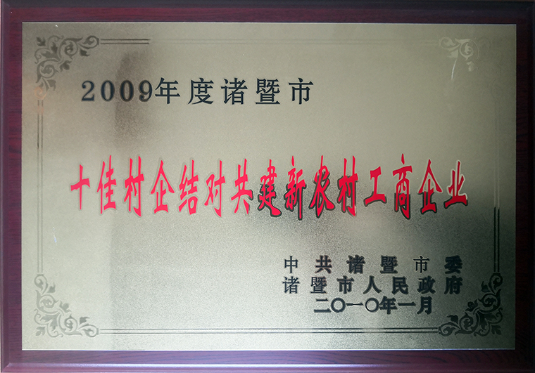 公司分别与牌头镇新五村、陶朱街道五蓬村和岭北镇梅坞村等结对,累计投入100多万元。